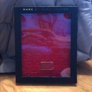 Marc Jacobs red iPad portfolio case